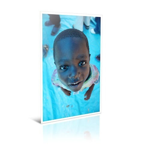 i2believe_little_boy_blue 18 x 24 Bordered Print